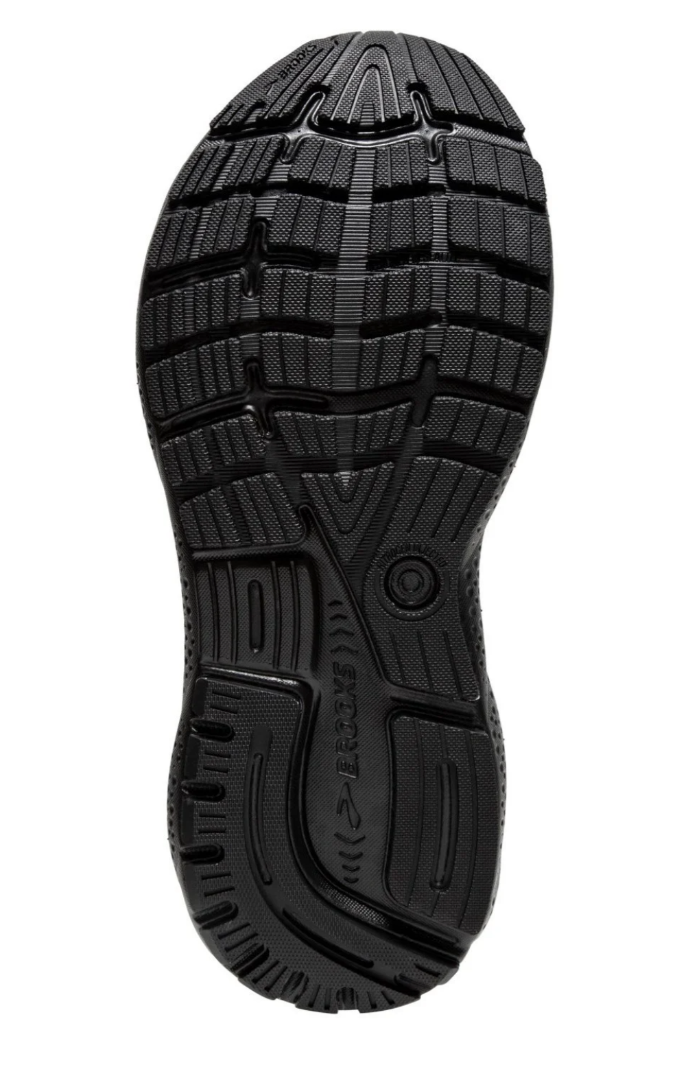 Brooks Ghost 16 Black/Black/Ebony - outsole