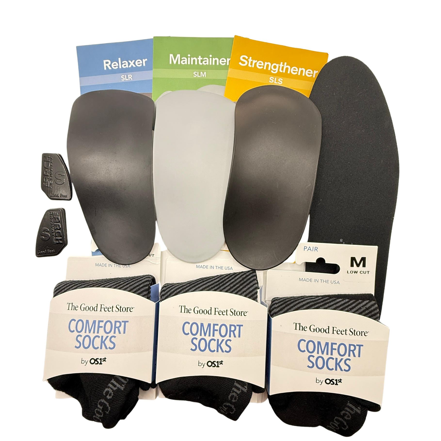 Gait Enhanced Arch Supports – 3-Step System for Peak Performance, Alignment & Energy Efficiency